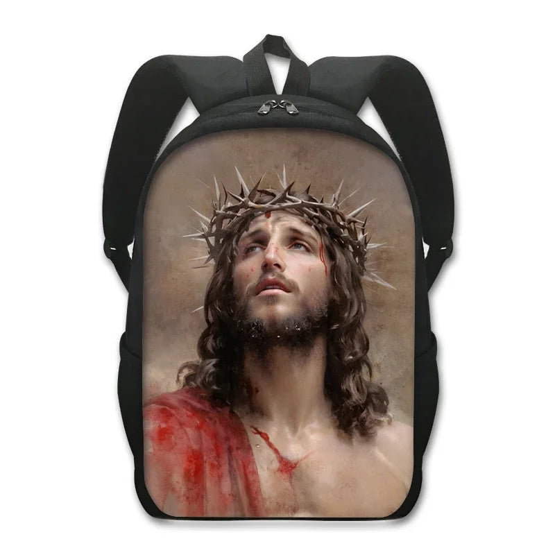 🎒 Mochilas Religiosas – Estampas Exclusivas Católicas