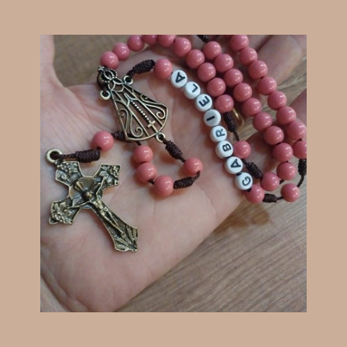 TERÇO PERSONALIZADO - FÉ COM SIGNIFICADO