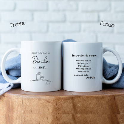 CANECA PERSONALIZADA PARA PADRINHOS