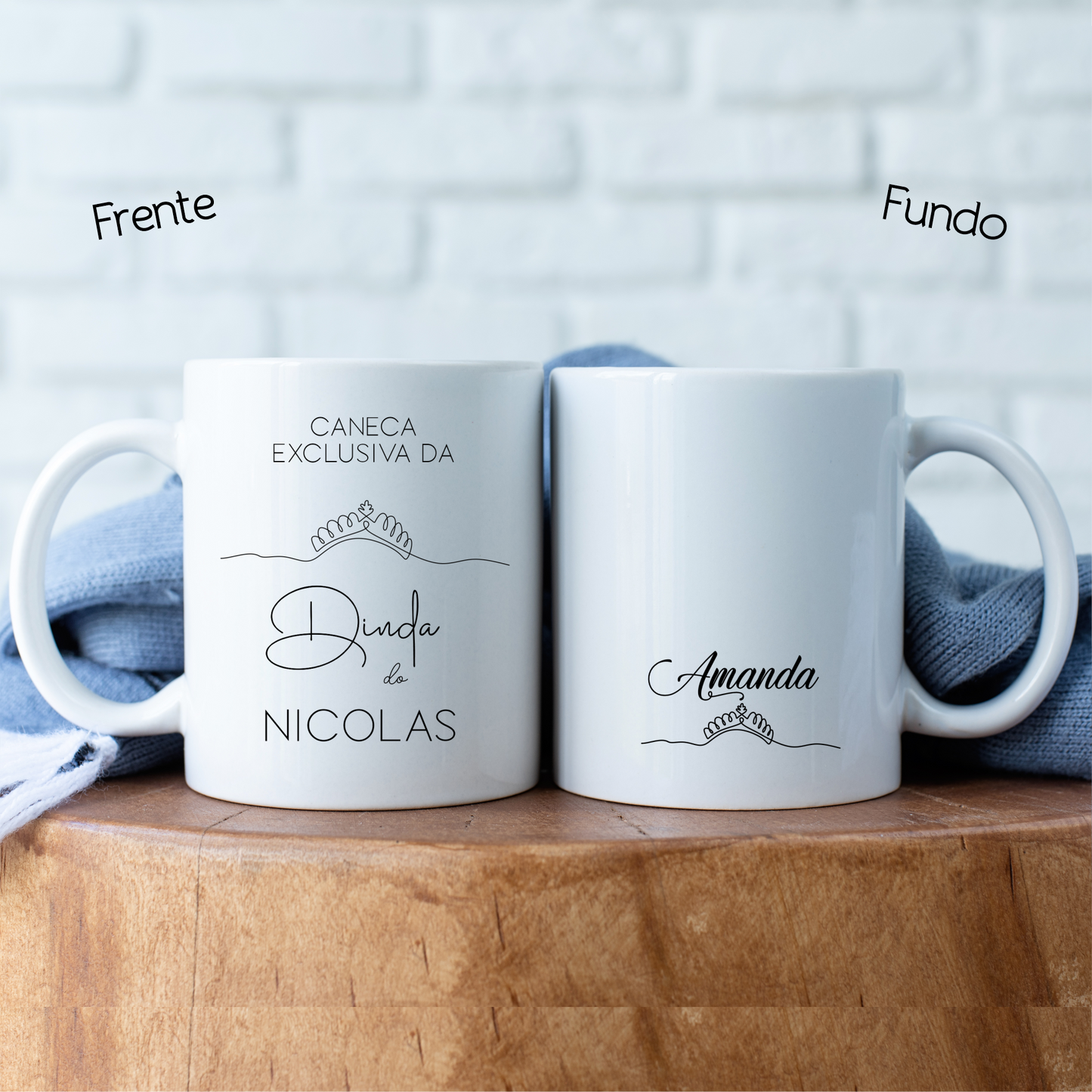 CANECA PERSONALIZADA PARA PADRINHOS