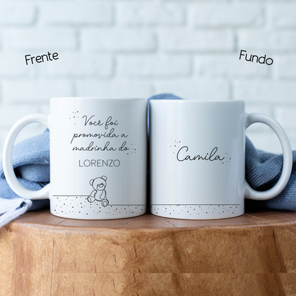 CANECA PERSONALIZADA PARA PADRINHOS