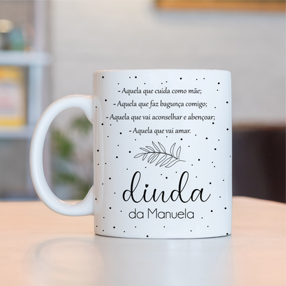 CANECA PERSONALIZADA PARA PADRINHOS