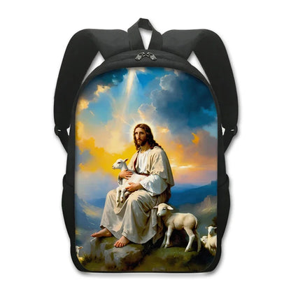 🎒 Mochilas Religiosas – Estampas Exclusivas Católicas