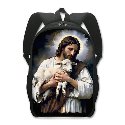 🎒 Mochilas Religiosas – Estampas Exclusivas Católicas
