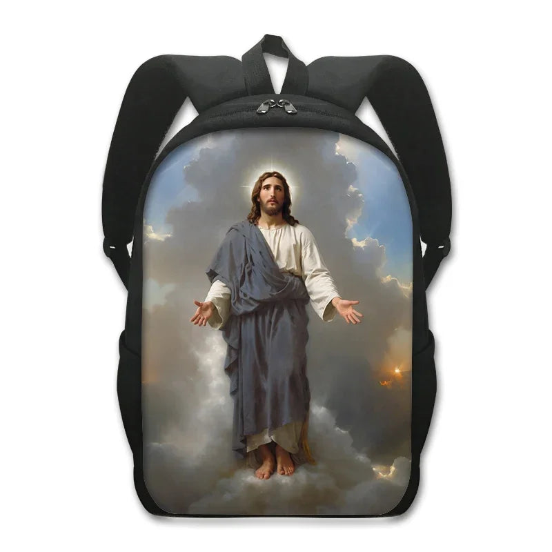 🎒 Mochilas Religiosas – Estampas Exclusivas Católicas