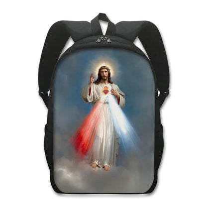 🎒 Mochilas Religiosas – Estampas Exclusivas Católicas