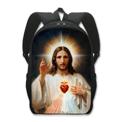 🎒 Mochilas Religiosas – Estampas Exclusivas Católicas