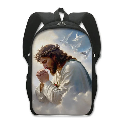 🎒 Mochilas Religiosas – Estampas Exclusivas Católicas