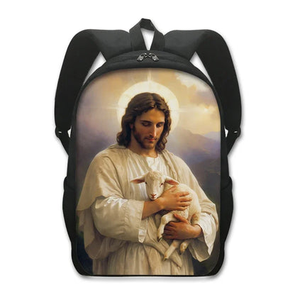 🎒 Mochilas Religiosas – Estampas Exclusivas Católicas